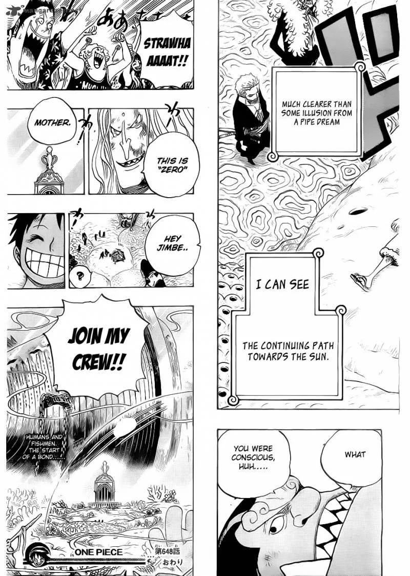 One Piece Chapter 648: The continuing path towards the sun. – Page 19