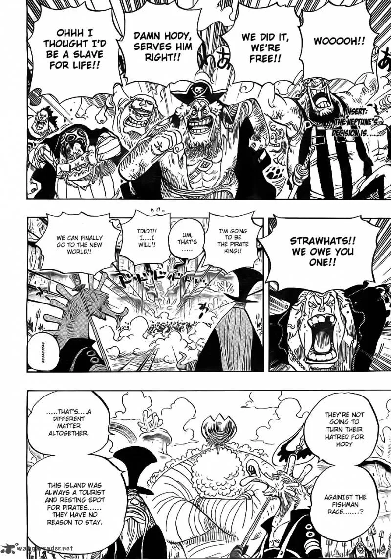 One Piece Chapter 649: Dancing of breams and plaices. – Page 2