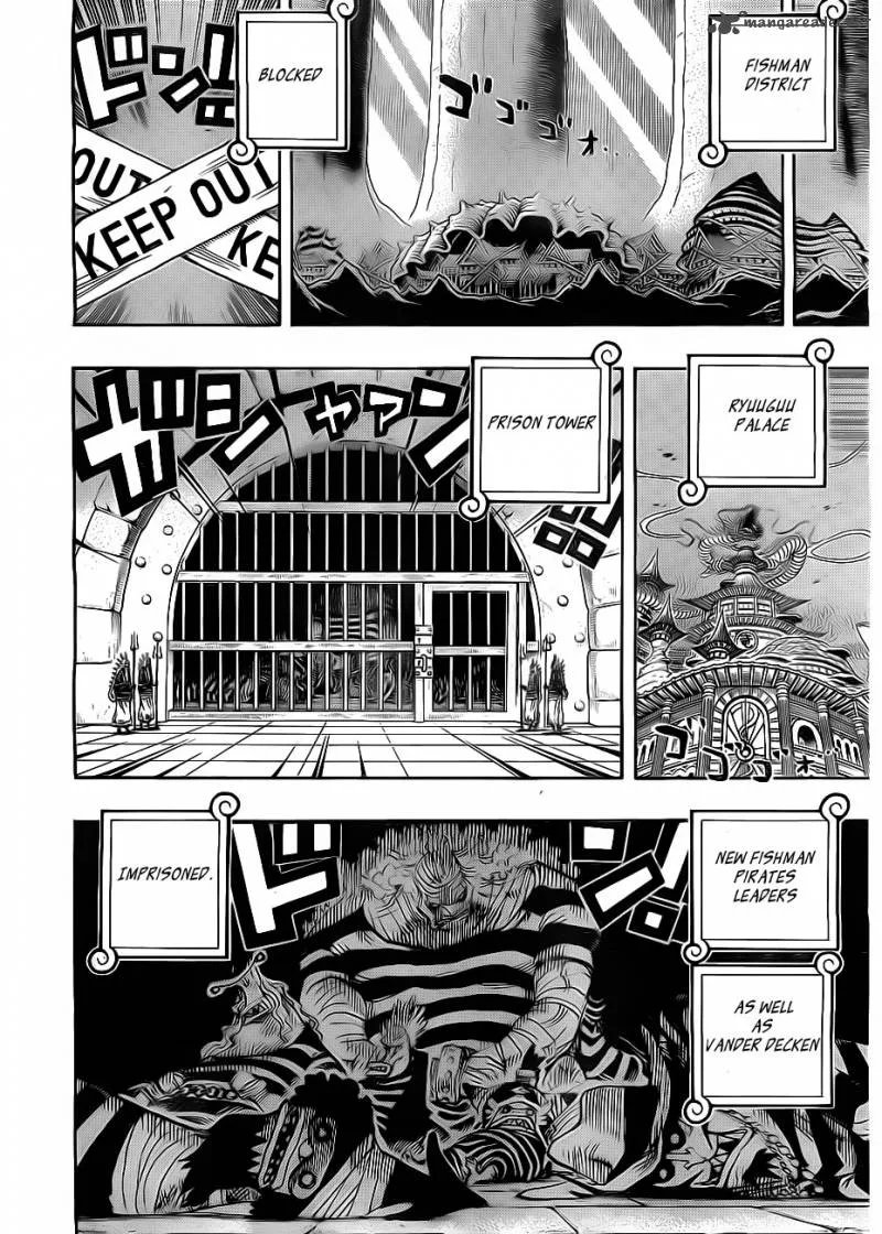 One Piece Chapter 649: Dancing of breams and plaices. – Page 8