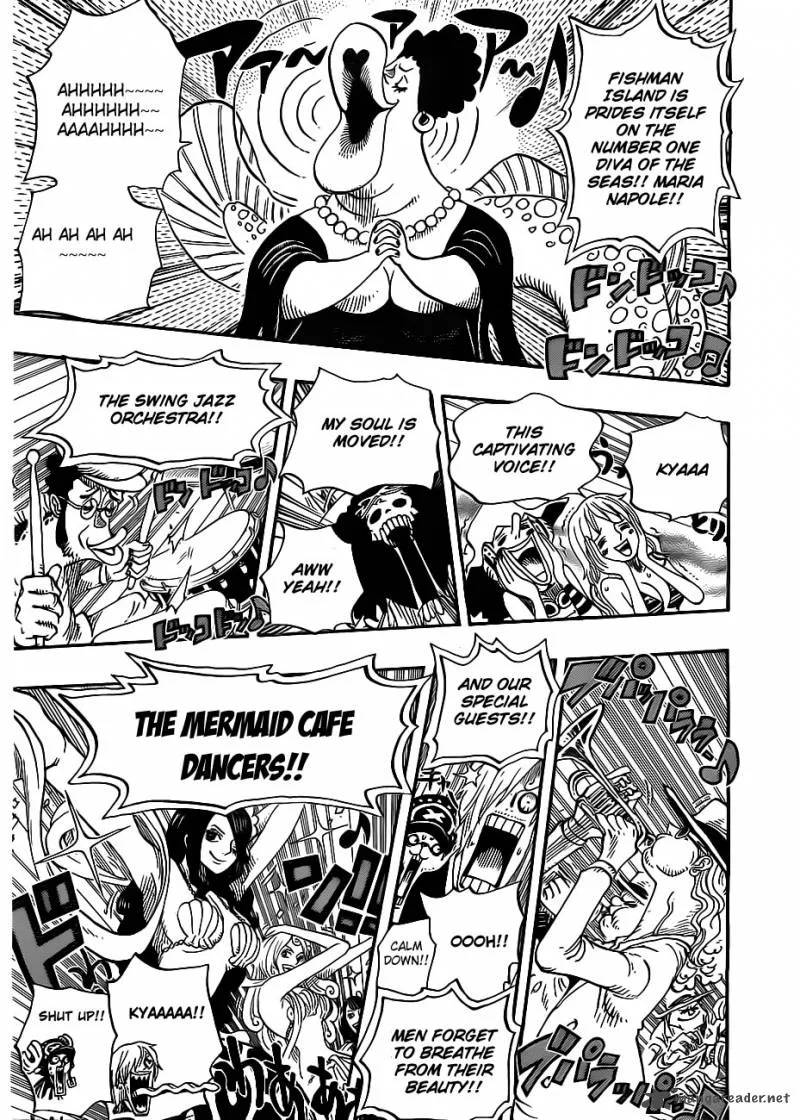 One Piece Chapter 649: Dancing of breams and plaices. – Page 11