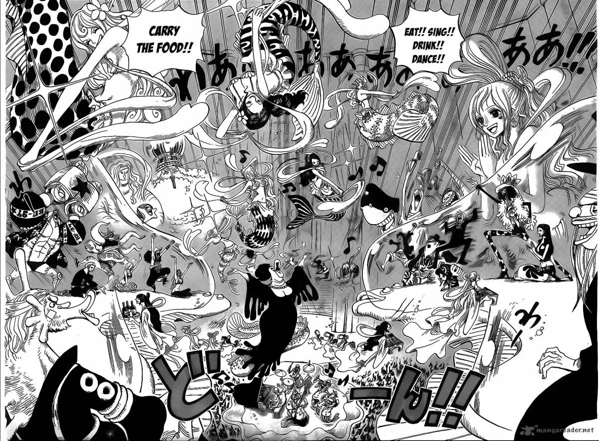 One Piece Chapter 649: Dancing of breams and plaices. – Page 12