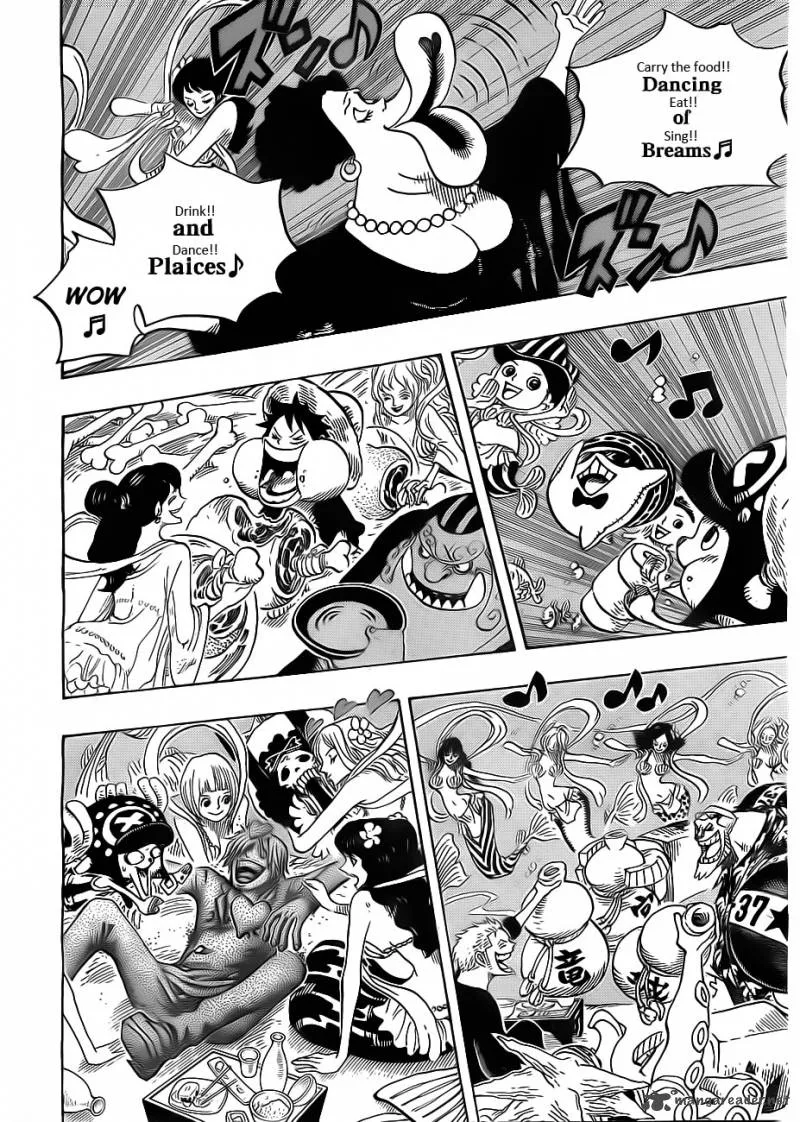 One Piece Chapter 649: Dancing of breams and plaices. – Page 13