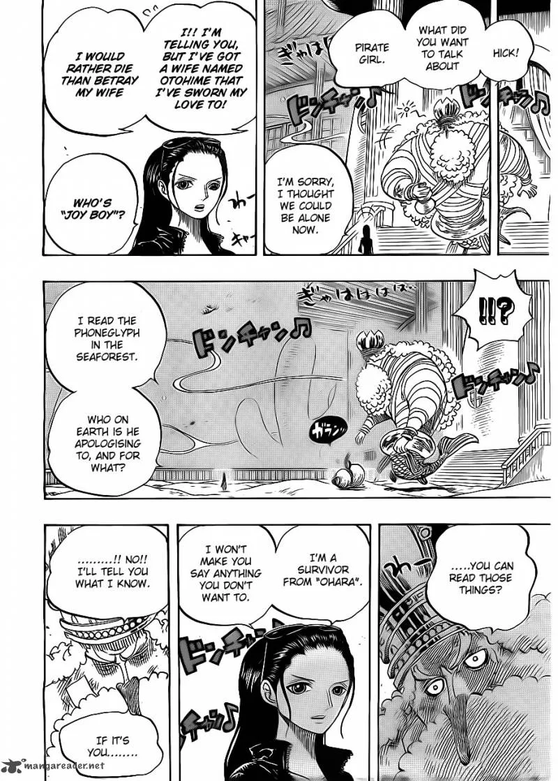One Piece Chapter 649: Dancing of breams and plaices. – Page 15