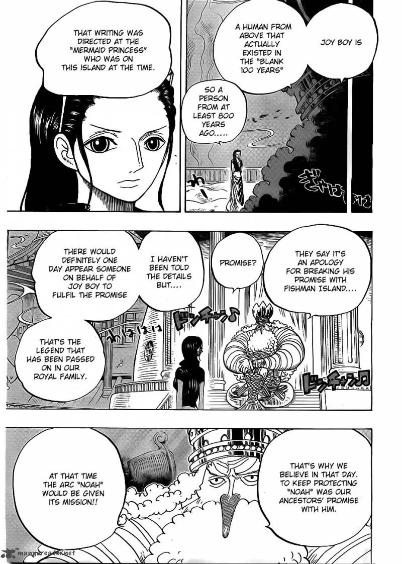 One Piece Chapter 649: Dancing of breams and plaices. – Page 16