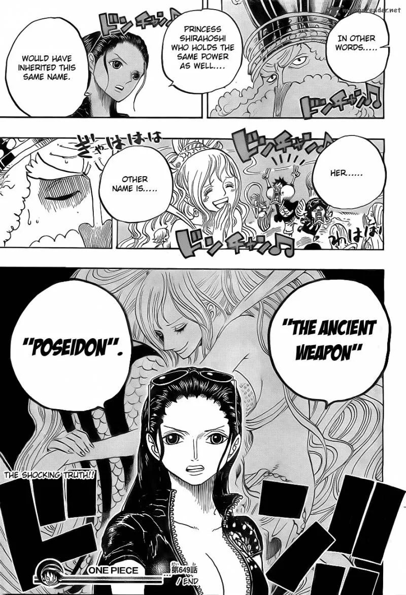 One Piece Chapter 649: Dancing of breams and plaices. – Page 18