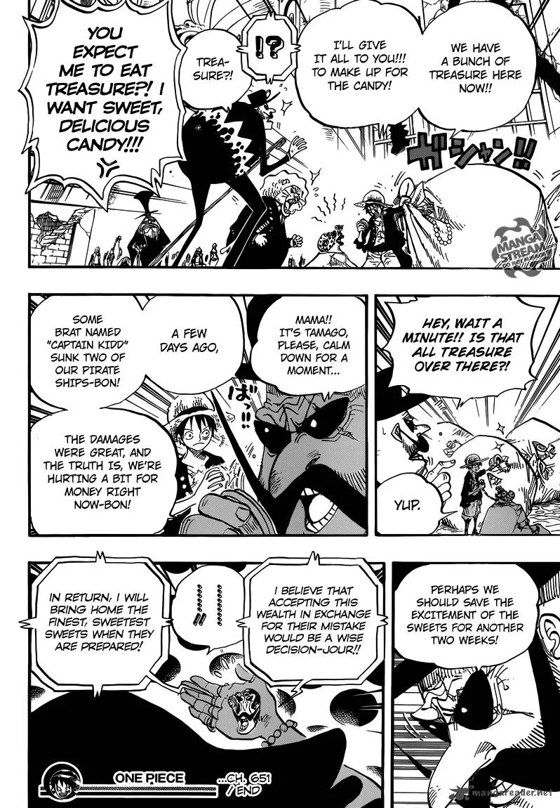 One Piece Chapter 651: The Voice from the New World – Page 16