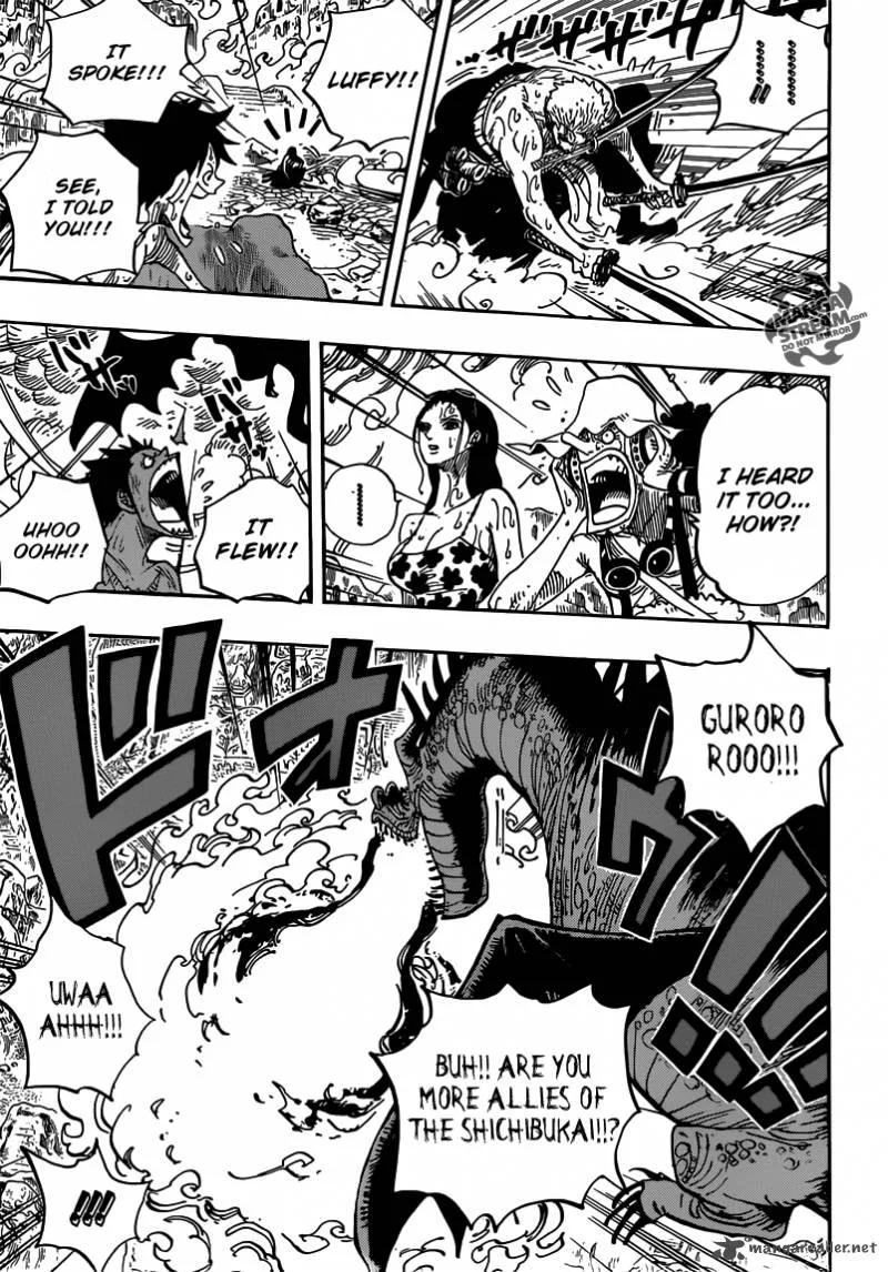 One Piece Chapter 656: Adventure on the Burning Island – Page 9