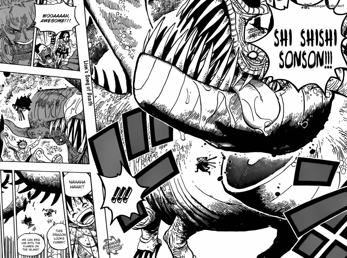 One Piece Chapter 656: Adventure on the Burning Island – Page 14