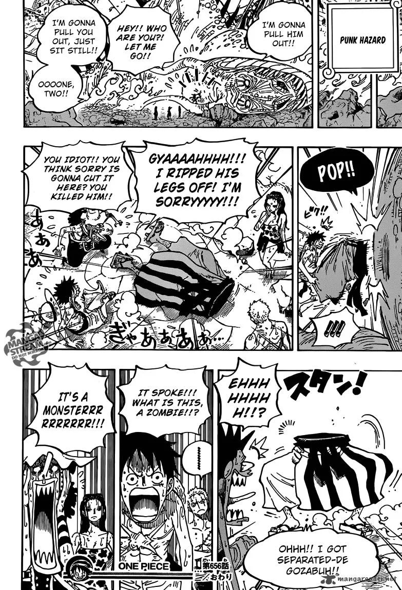 One Piece Chapter 656: Adventure on the Burning Island – Page 17