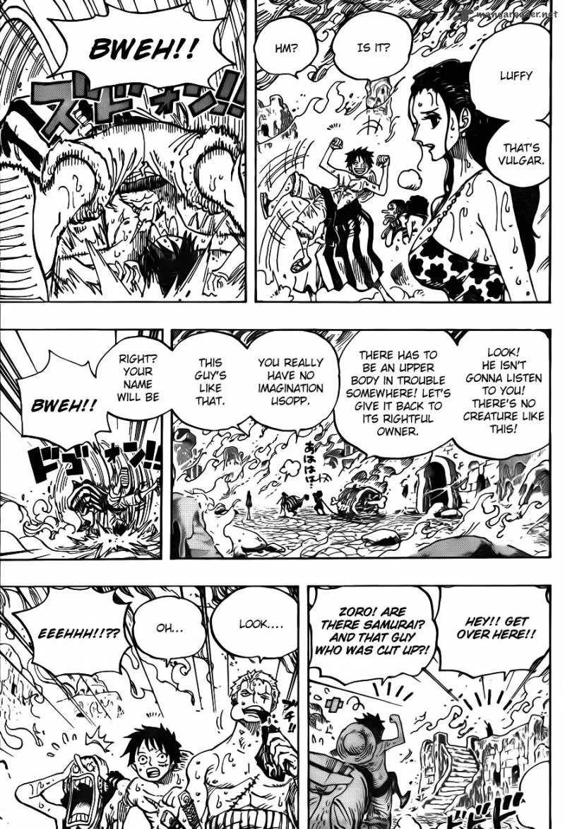 One Piece Chapter 657: A Severed Head – Page 3