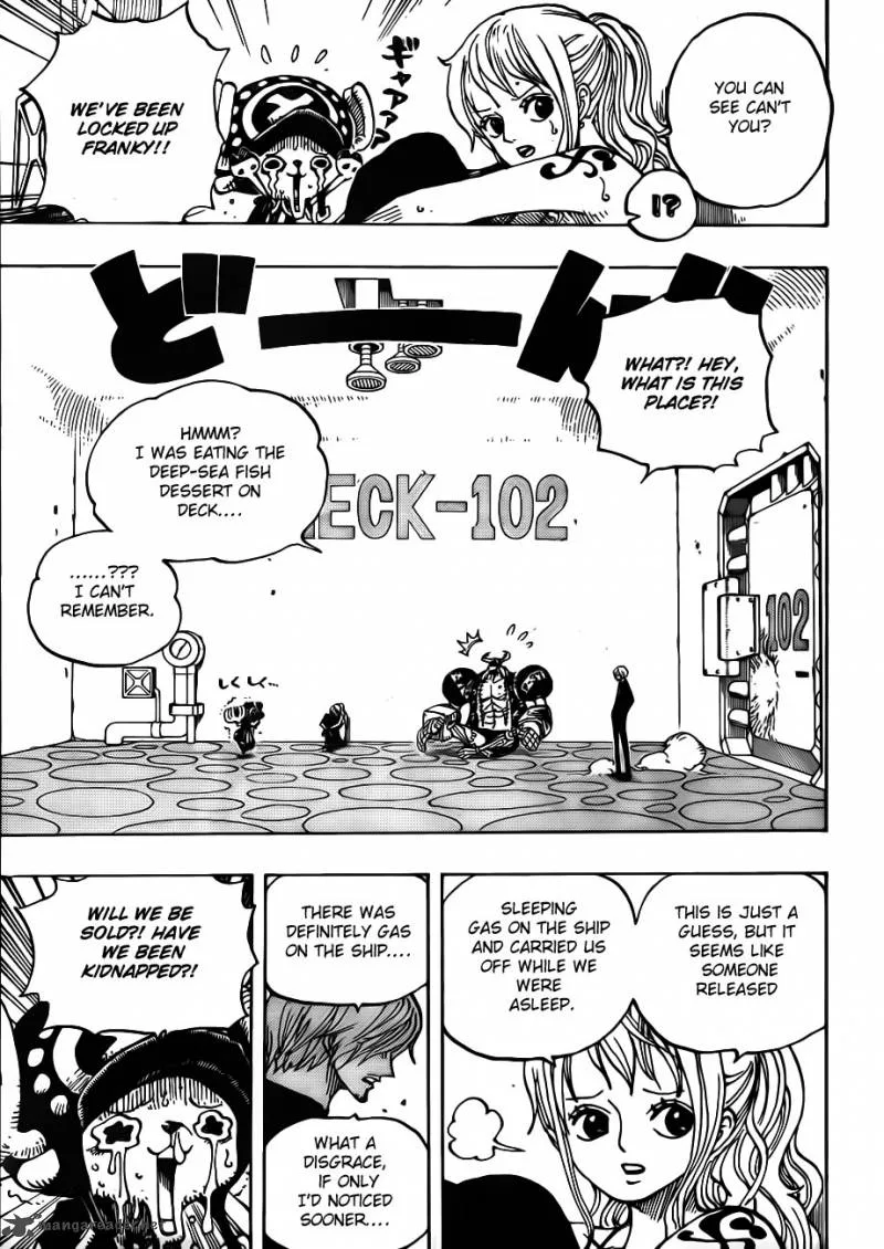 One Piece Chapter 657: A Severed Head – Page 7