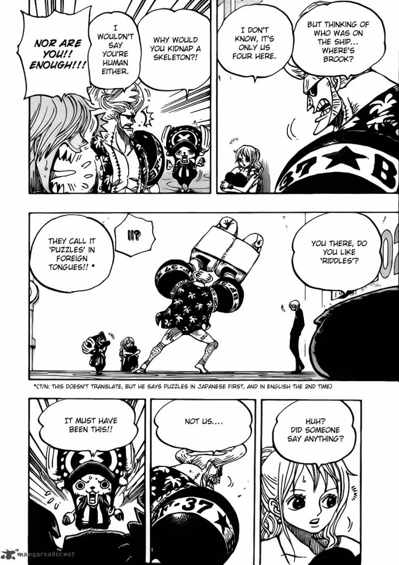 One Piece Chapter 657: A Severed Head – Page 8