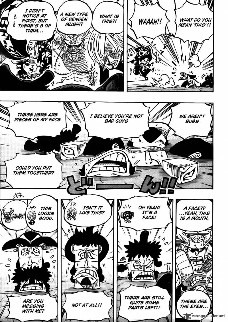 One Piece Chapter 657: A Severed Head – Page 9