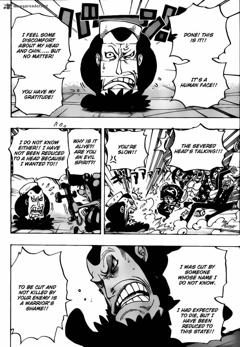 One Piece Chapter 657: A Severed Head – Page 10
