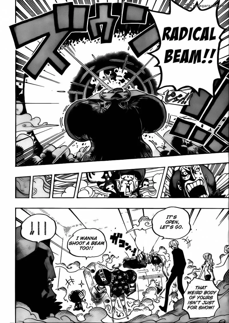 One Piece Chapter 657: A Severed Head – Page 14