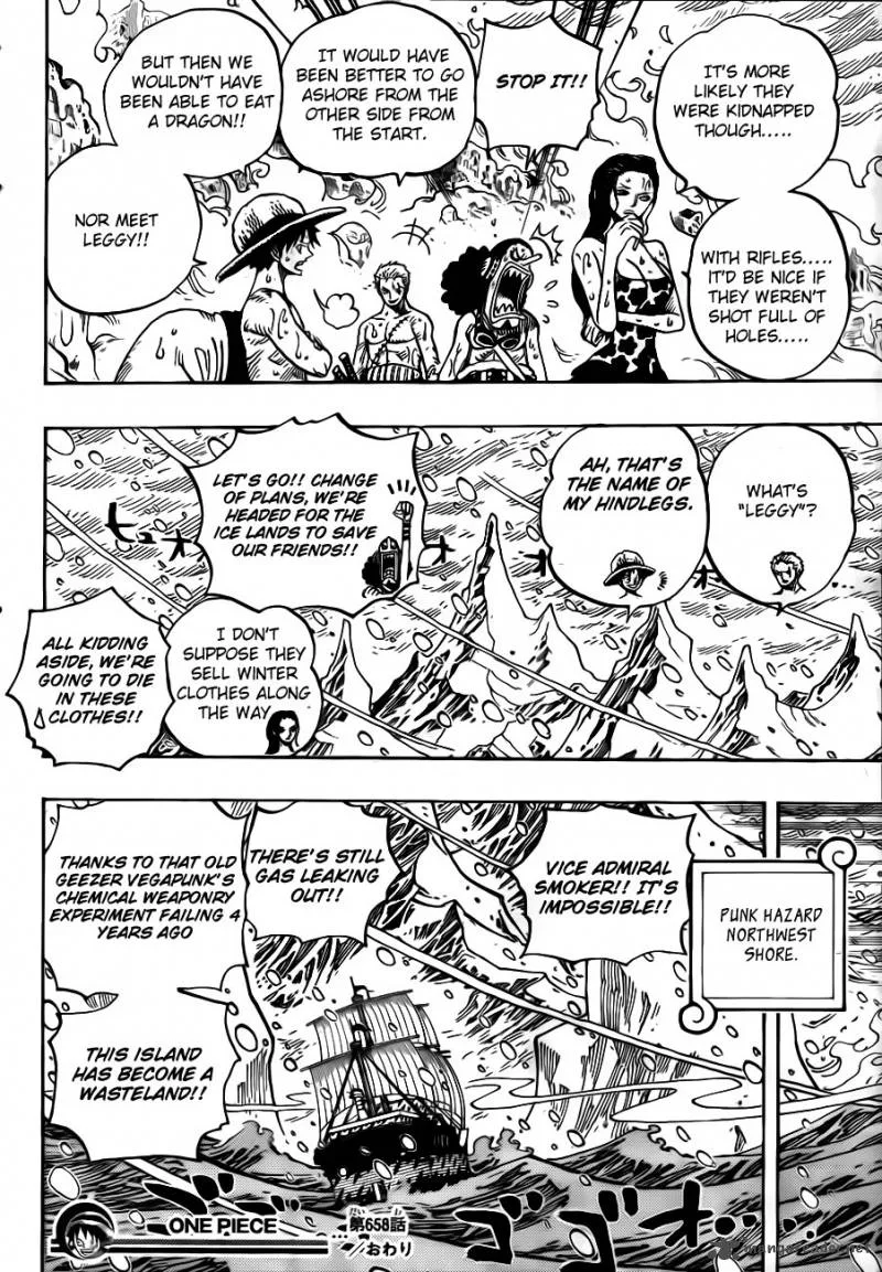 One Piece Chapter 658: Biscuits Room – Page 18