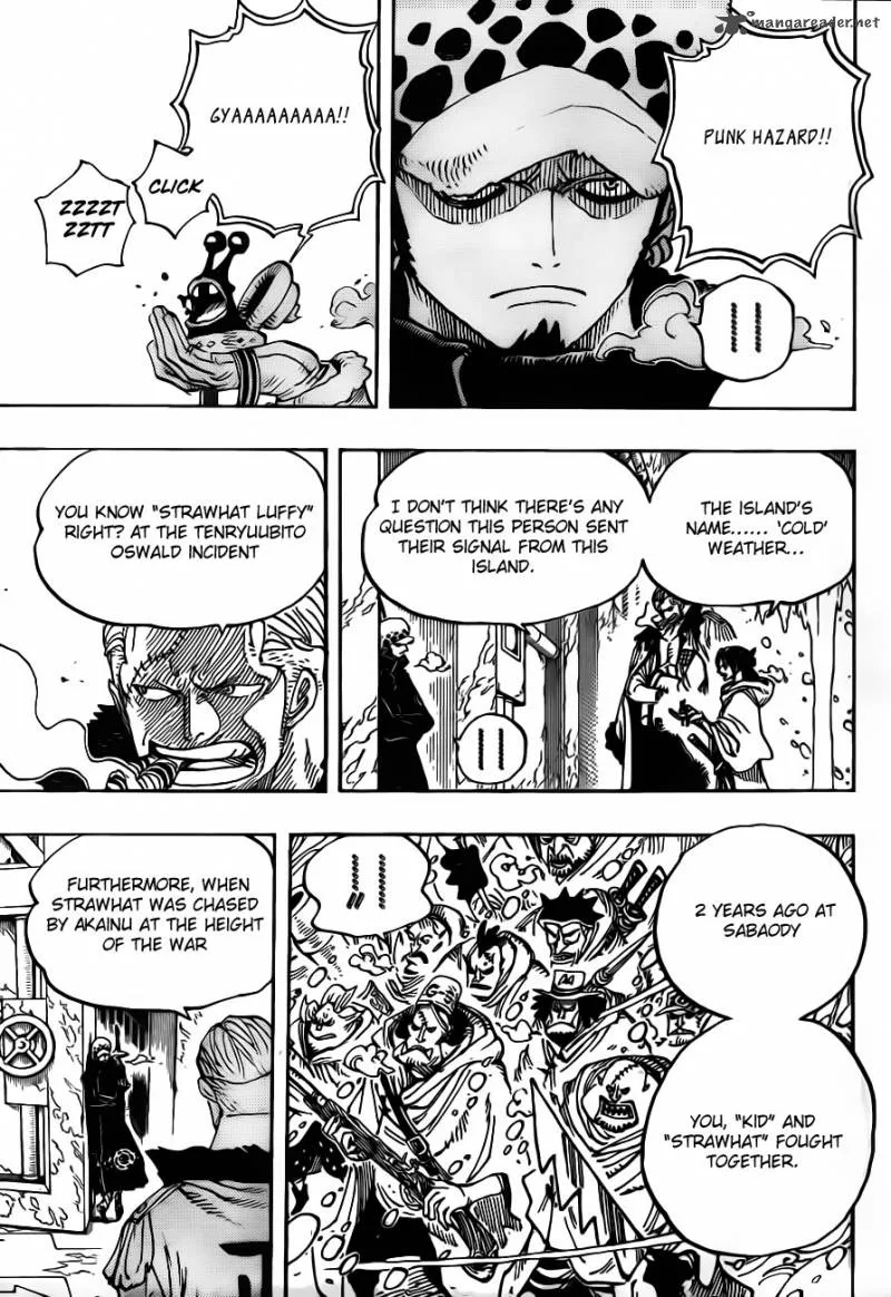 One Piece Chapter 660: Royal Shichibukai Trafalgar Law – Page 10