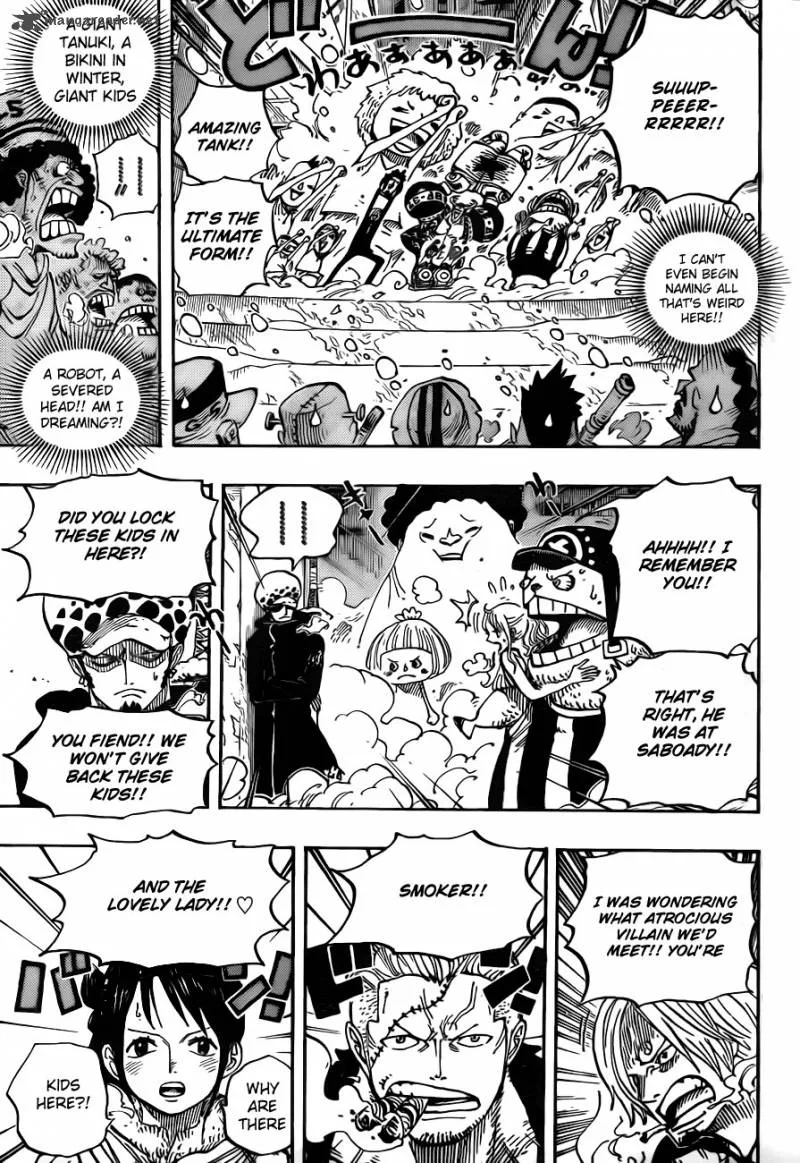 One Piece Chapter 660: Royal Shichibukai Trafalgar Law – Page 14