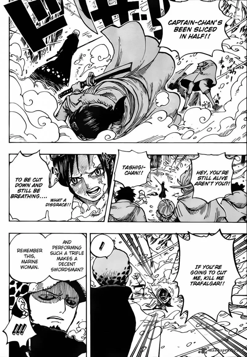 One Piece Chapter 662: Shichibukai Law vs Vice Admiral Smoker – Page 2