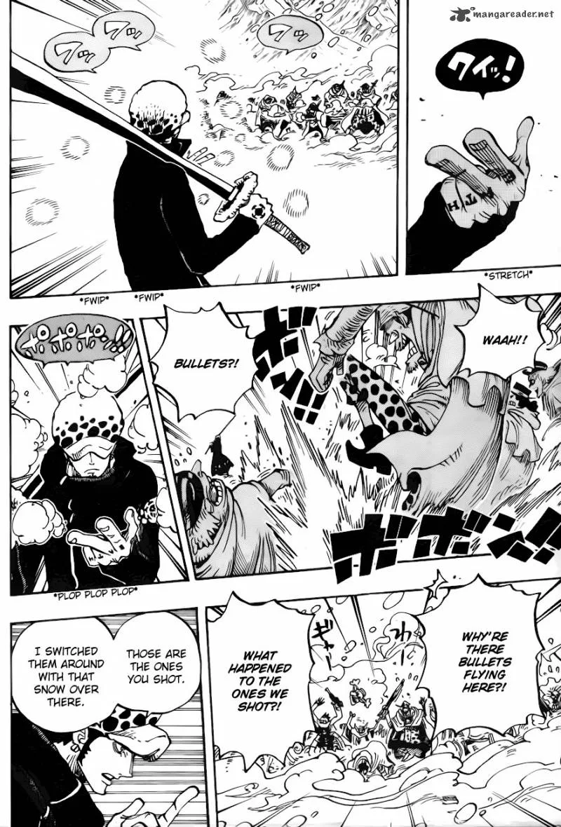 One Piece Chapter 662: Shichibukai Law vs Vice Admiral Smoker – Page 4