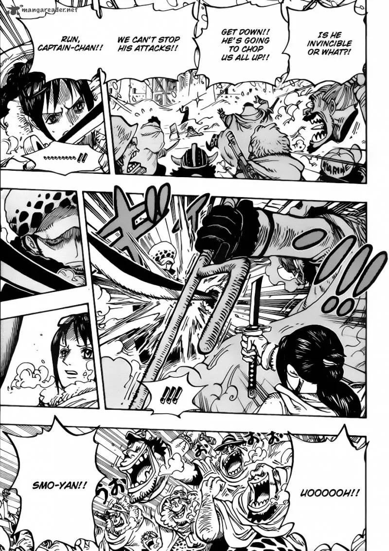 One Piece Chapter 662: Shichibukai Law vs Vice Admiral Smoker – Page 5