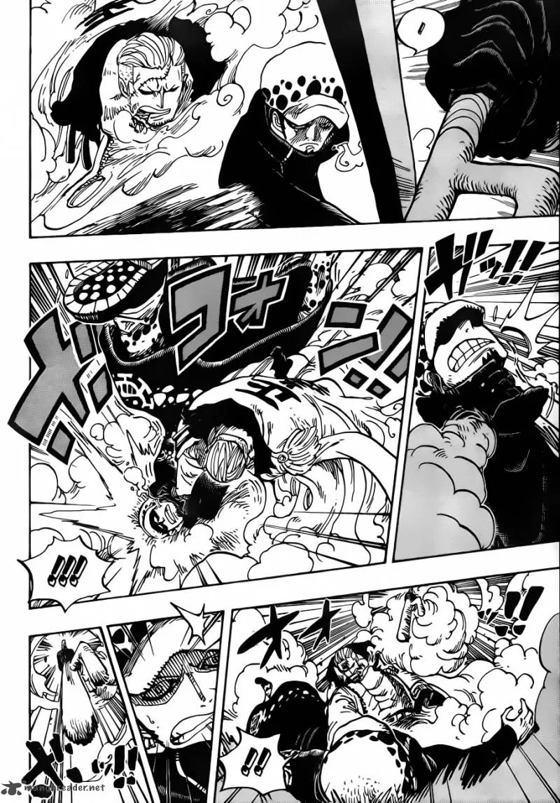 One Piece Chapter 662: Shichibukai Law vs Vice Admiral Smoker – Page 6