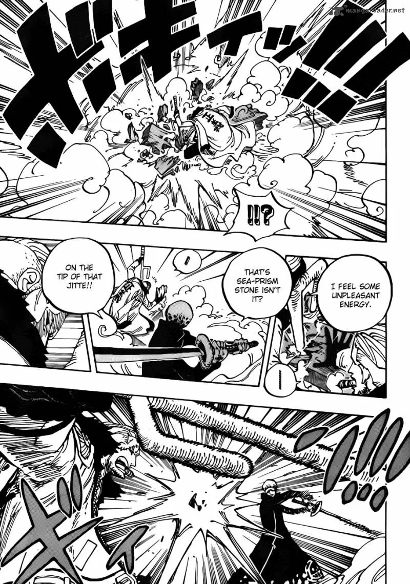 One Piece Chapter 662: Shichibukai Law vs Vice Admiral Smoker – Page 7