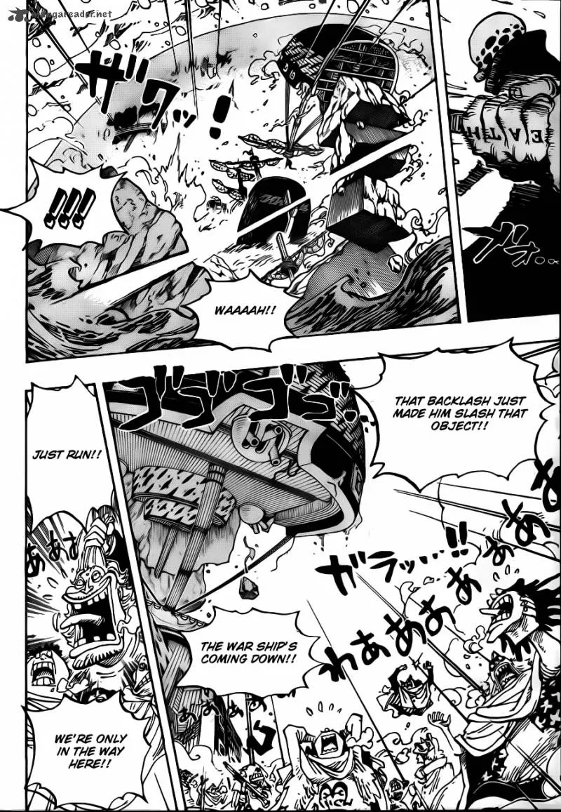 One Piece Chapter 662: Shichibukai Law vs Vice Admiral Smoker – Page 8