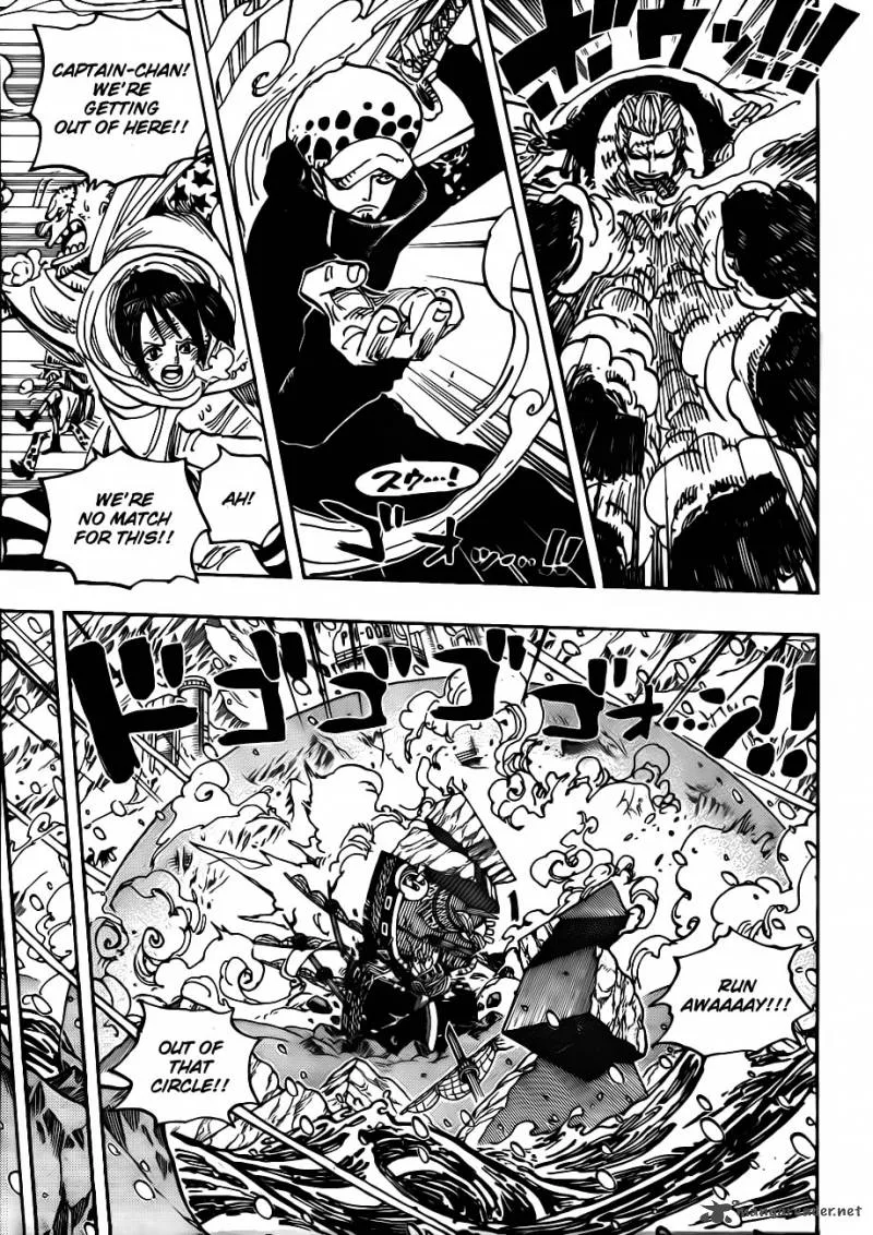 One Piece Chapter 662: Shichibukai Law vs Vice Admiral Smoker – Page 9