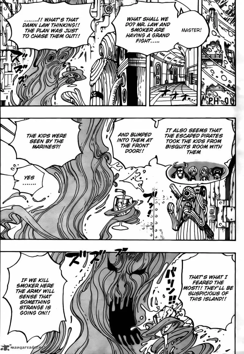 One Piece Chapter 662: Shichibukai Law vs Vice Admiral Smoker – Page 11