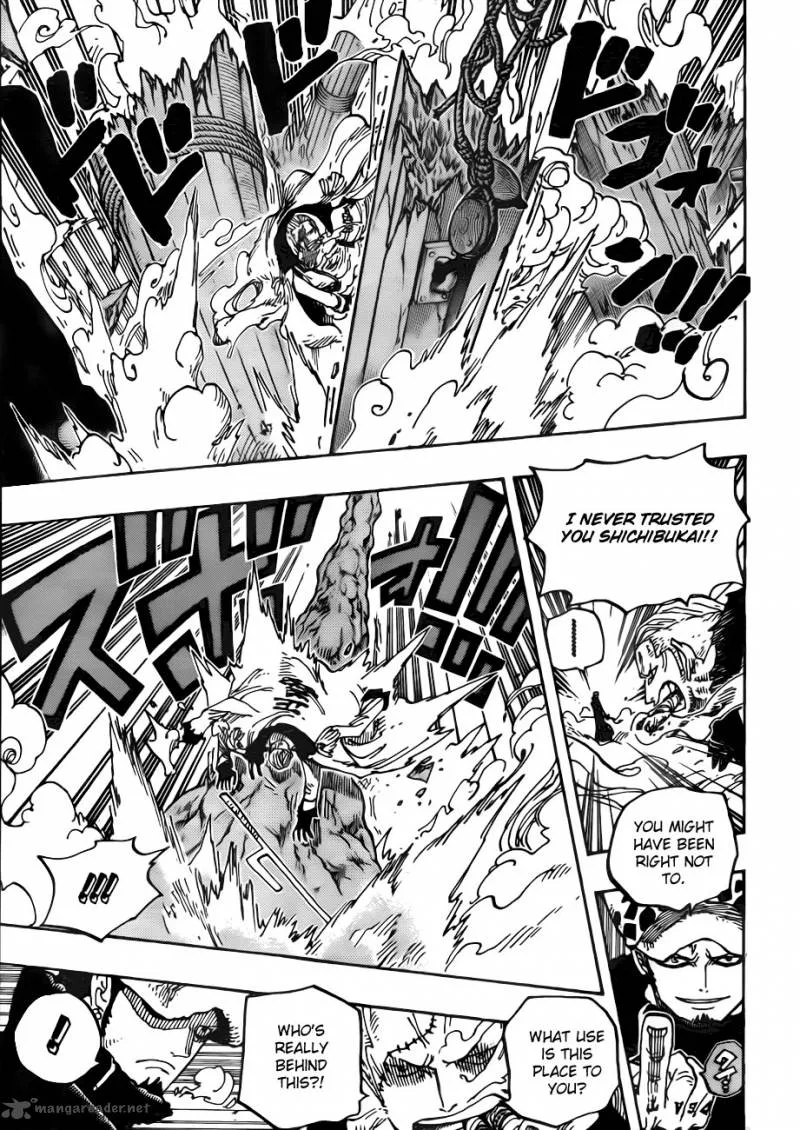 One Piece Chapter 662: Shichibukai Law vs Vice Admiral Smoker – Page 15