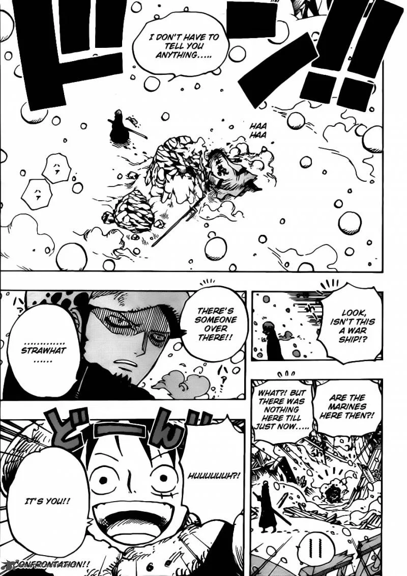 One Piece Chapter 662: Shichibukai Law vs Vice Admiral Smoker – Page 19
