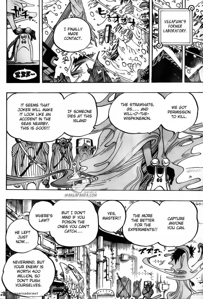One Piece Chapter 664: Master Ceasar Clown – Page 7