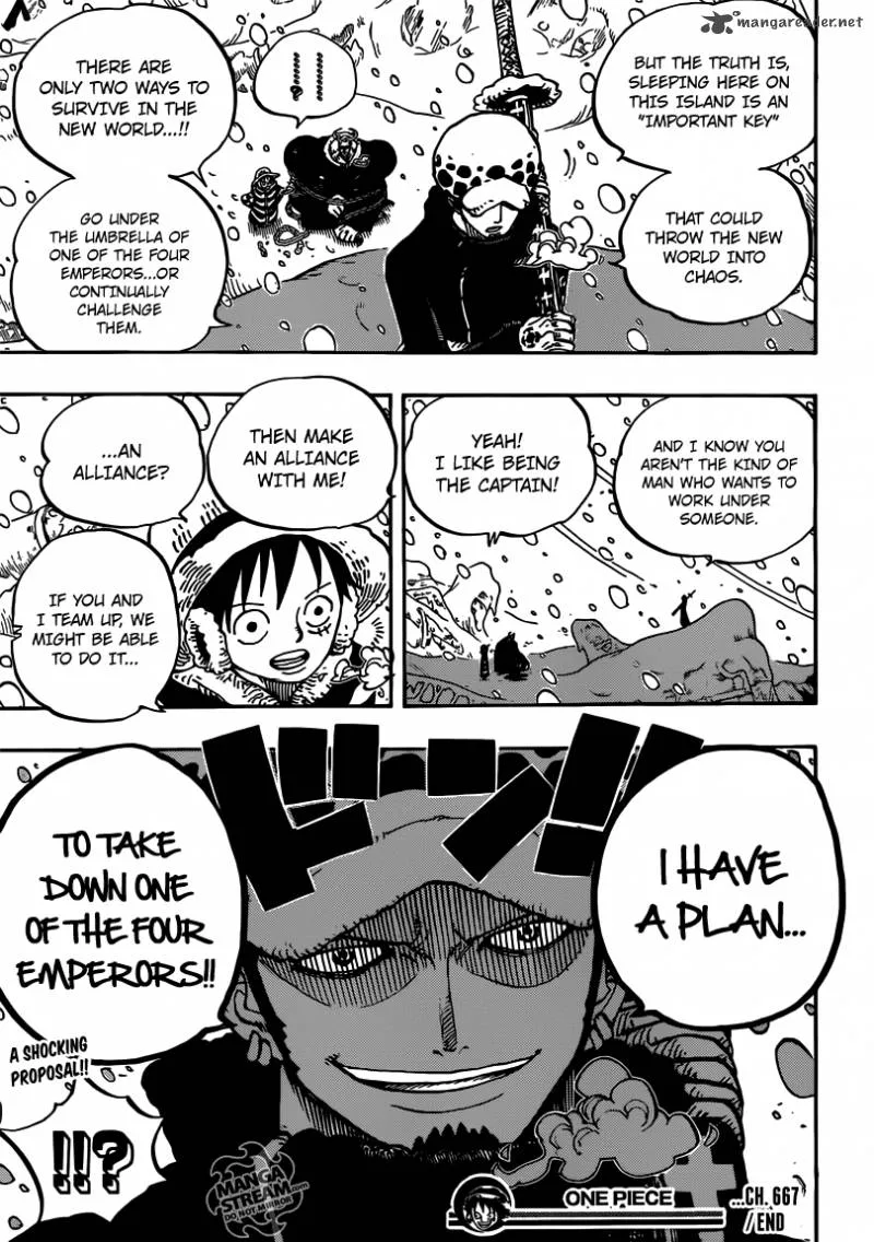 One Piece Chapter 667: Cool Fight – Page 19