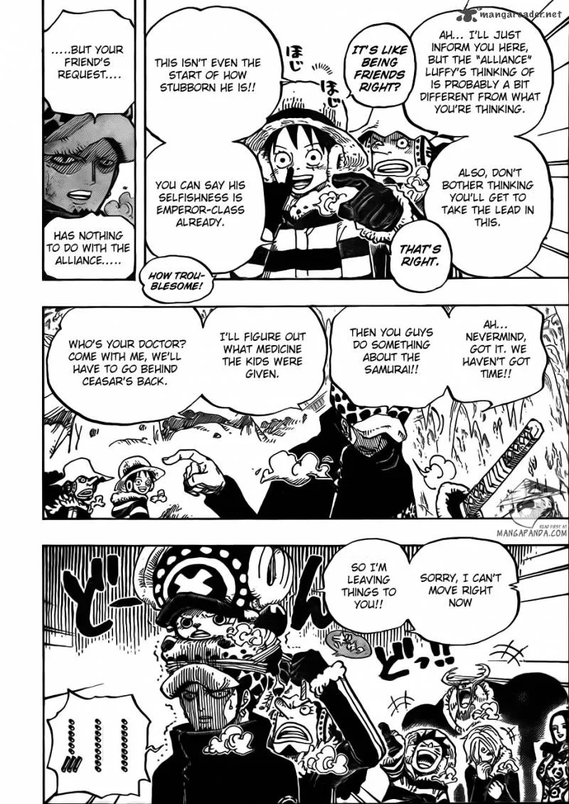 One Piece Chapter 668: Pirate Alliance – Page 10