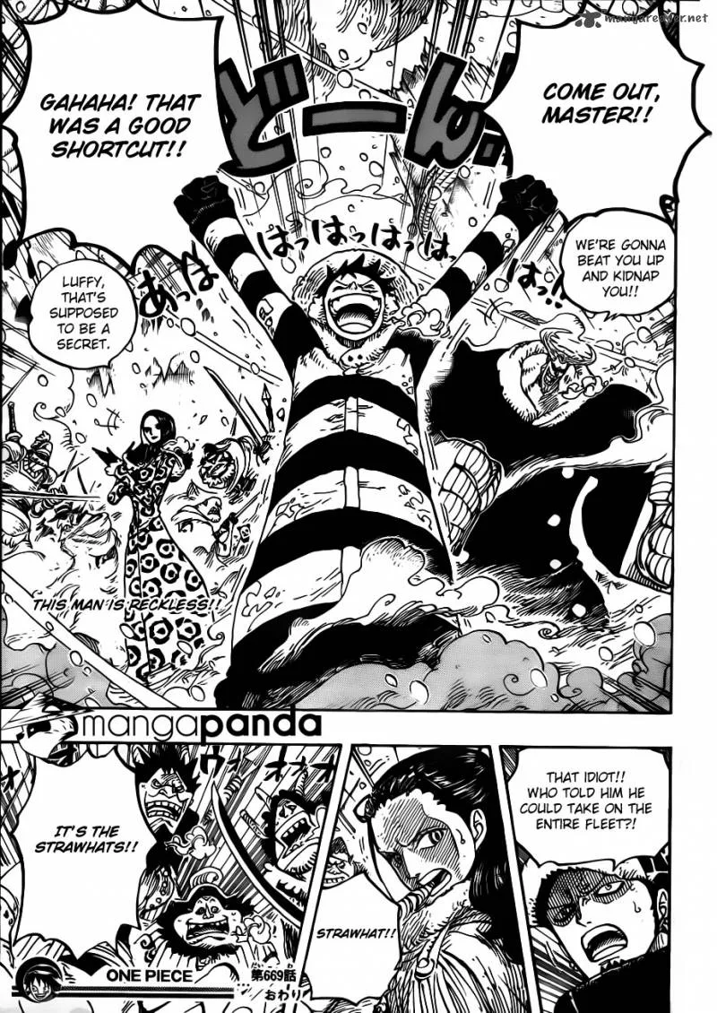 One Piece Chapter 669: Begin strategy. – Page 17