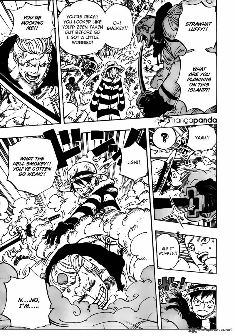 One Piece Chapter 670: Blizzards with a chance of slime. – Page 3
