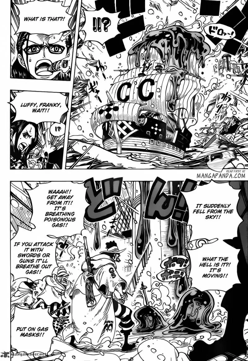 One Piece Chapter 670: Blizzards with a chance of slime. – Page 8