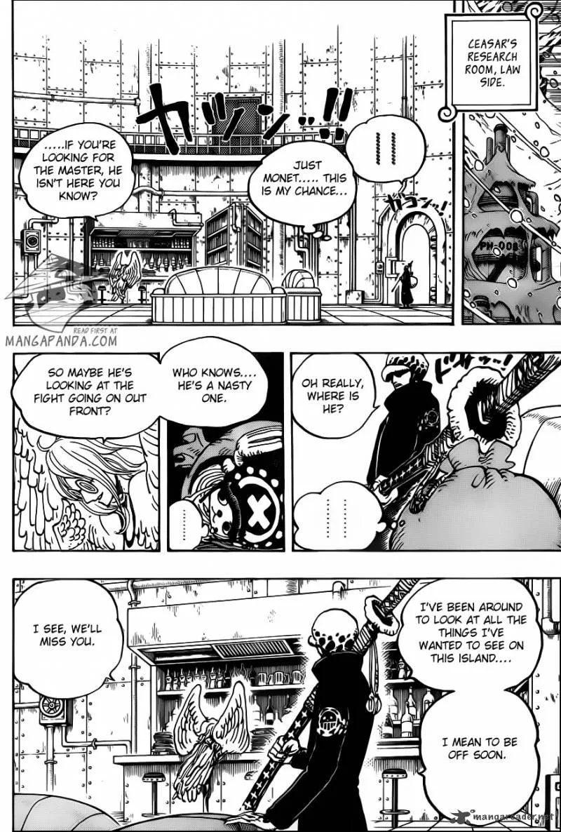 One Piece Chapter 671: The Gas-Gas Fruit – Page 4