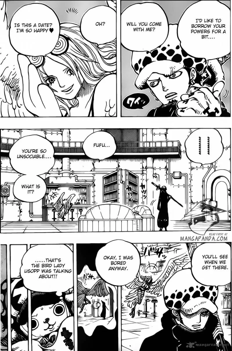 One Piece Chapter 671: The Gas-Gas Fruit – Page 5