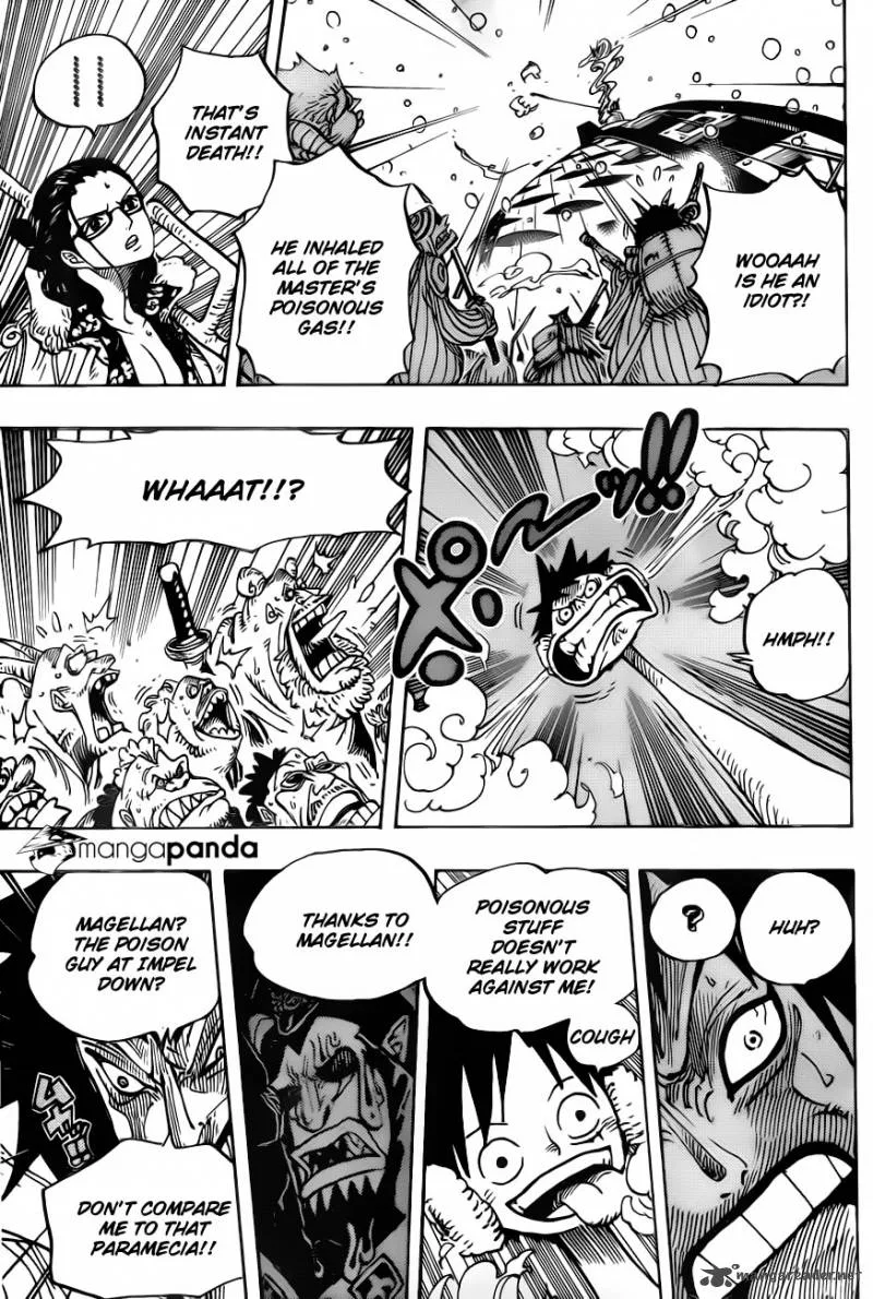 One Piece Chapter 671: The Gas-Gas Fruit – Page 9