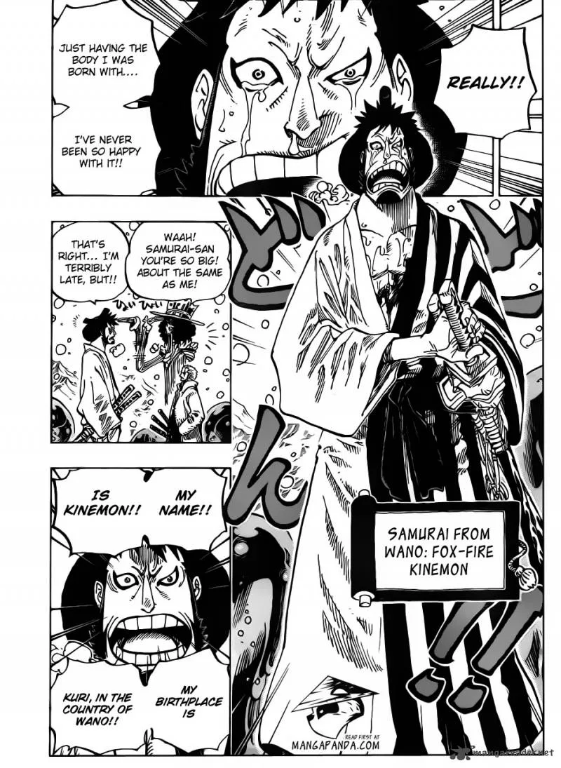 One Piece Chapter 672: My name is Kinemon!! – Page 14