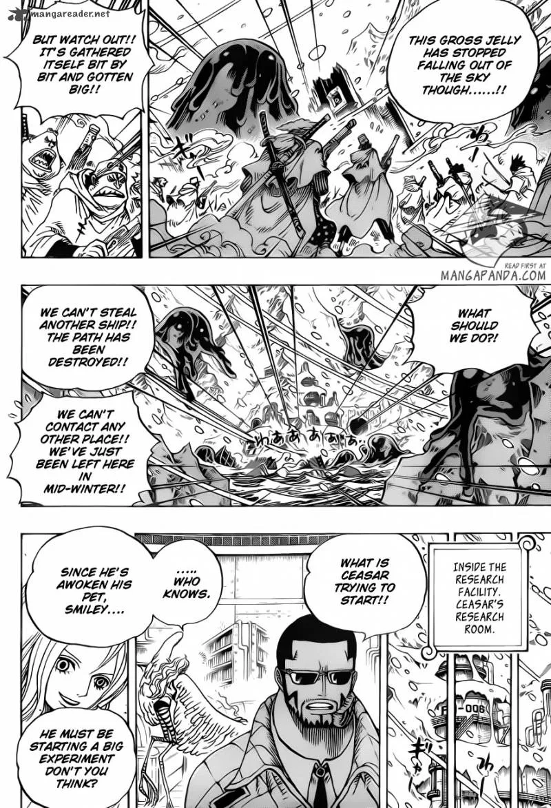One Piece Chapter 673: Vergo And Joker – Page 14