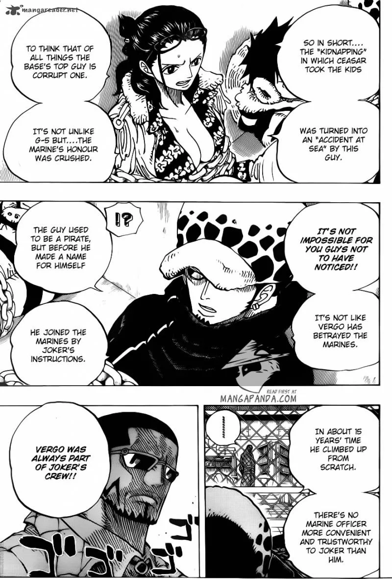 One Piece Chapter 673: Vergo And Joker – Page 17