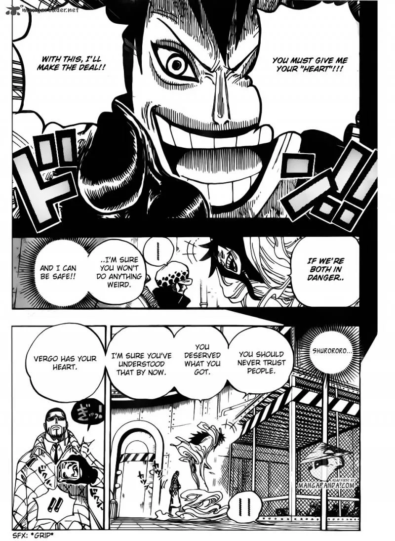 One Piece Chapter 675: It's Name is Shinokuni – Page 9