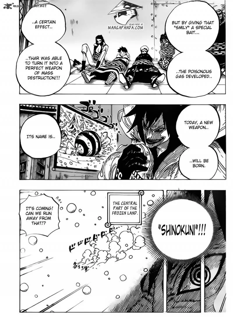 One Piece Chapter 675: It's Name is Shinokuni – Page 14