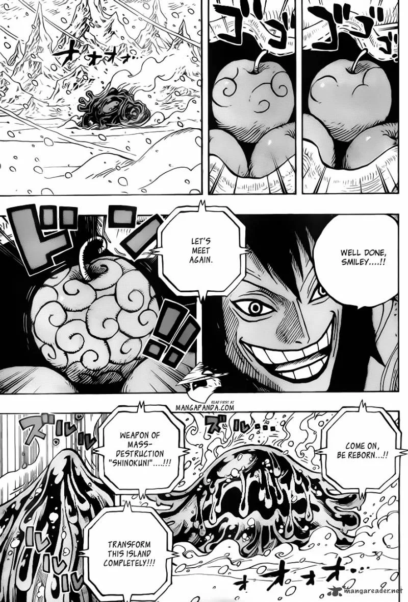 One Piece Chapter 676: The Weapon Of Mass Destruction – Page 8