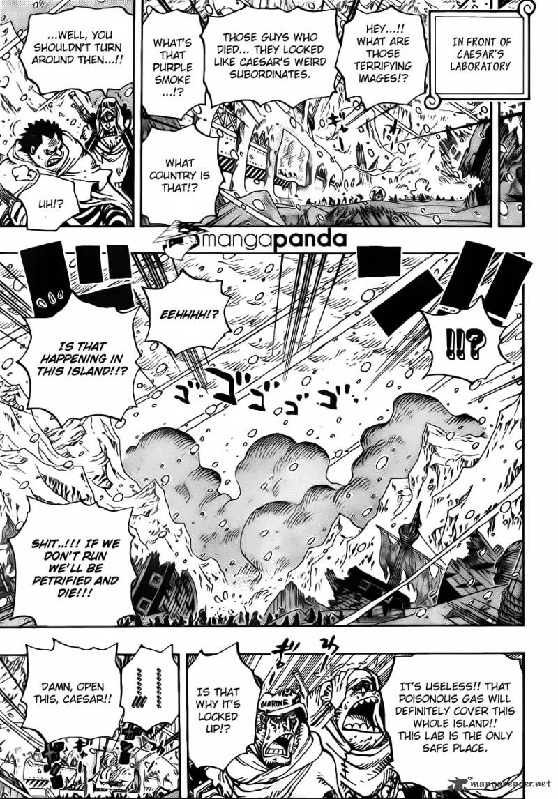 One Piece Chapter 676: The Weapon Of Mass Destruction – Page 13
