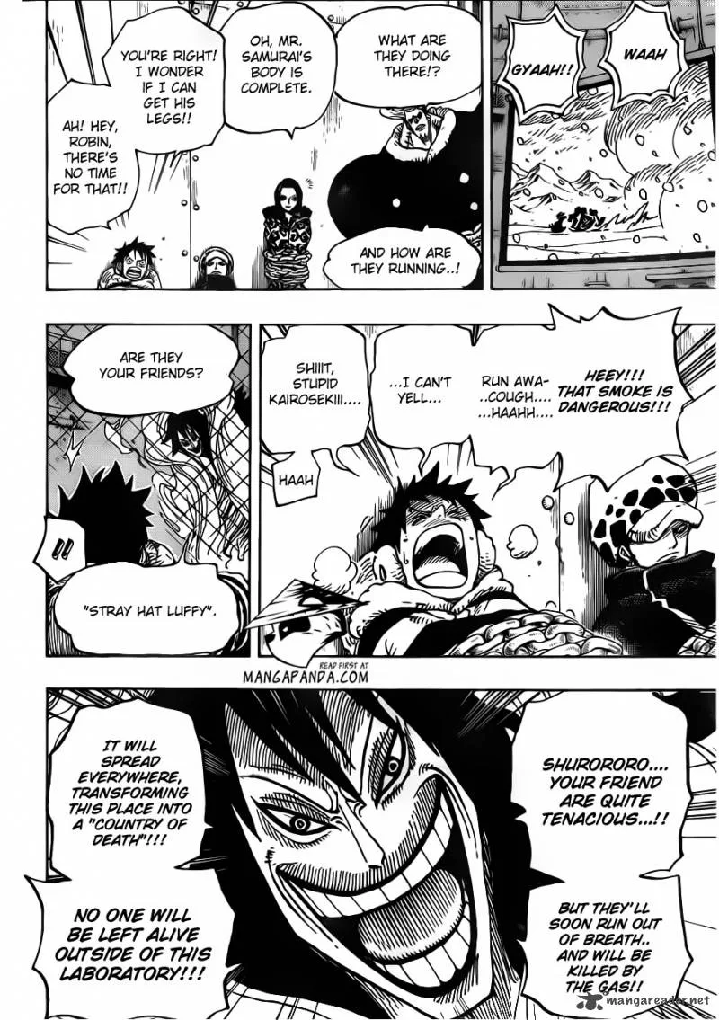 One Piece Chapter 676: The Weapon Of Mass Destruction – Page 16