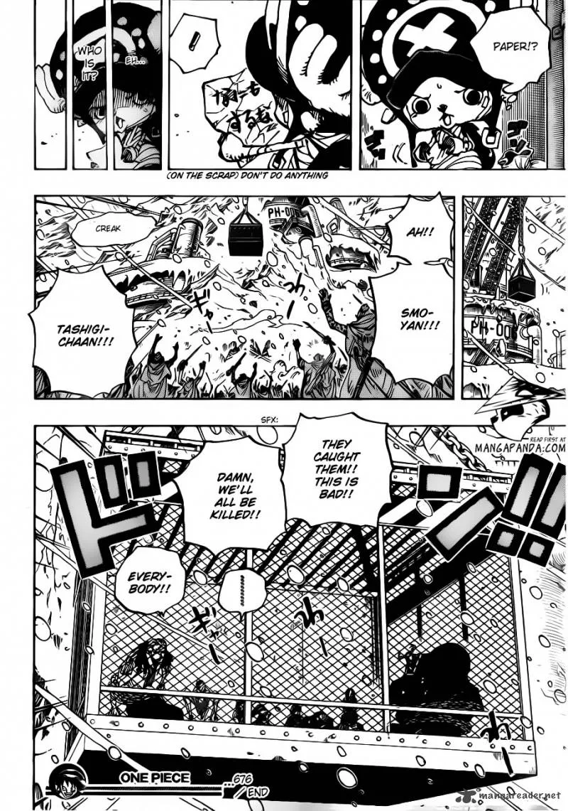 One Piece Chapter 676: The Weapon Of Mass Destruction – Page 18